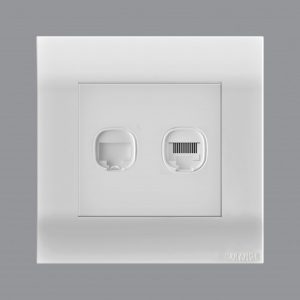 AKOYA (Data & Telephone Twin Socket)