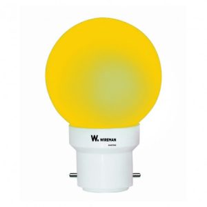 Wireman Deco LED Pin type Bulb 12 Pack - Yellow