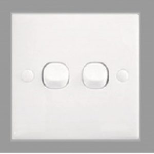 X5 2 Way 2 Gang 10A Switch