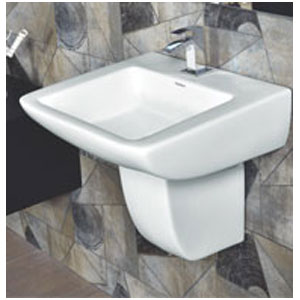 Wash Basin Half Pedestal