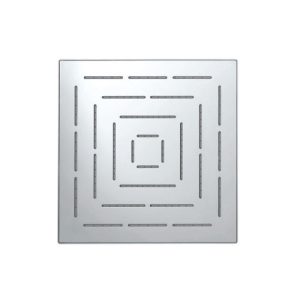 Square Shape Single Flow Maze Overhead Shower
