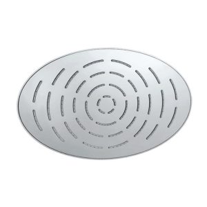 Maze Overhead Shower 340X220mm Oval Shape Single Flow