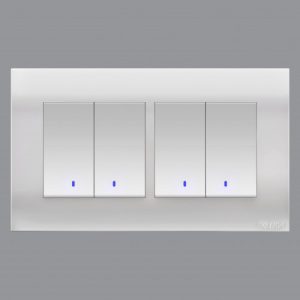 AKOYA Series Switch(2WAY 4Gang 10A Swi W/Indicator )